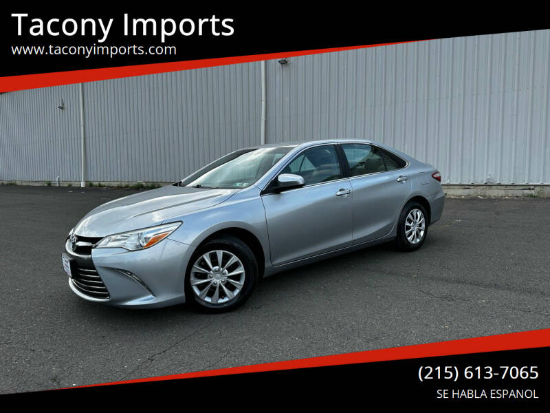 2016 Toyota Camry for sale at Tacony Imports in Philadelphia PA
