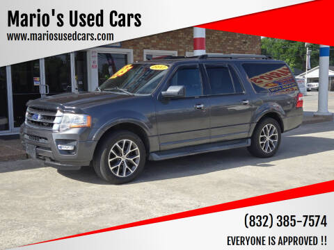 2017 Ford Expedition EL for sale at Mario's Used Cars - South Houston Location in South Houston TX