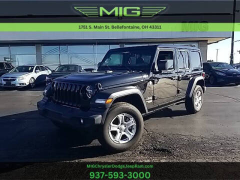 2021 Jeep Wrangler Unlimited for sale at MIG Chrysler Dodge Jeep Ram in Bellefontaine OH