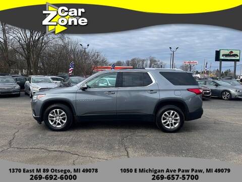 2018 Chevrolet Traverse for sale at Car Zone in Otsego MI