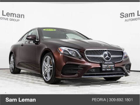 2019 Mercedes-Benz E-Class for sale at Sam Leman Chrysler Jeep Dodge of Peoria in Peoria IL