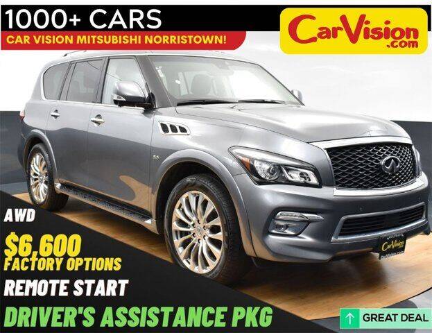 2017 Infiniti QX80 for sale at Car Vision Buying Center in Norristown PA