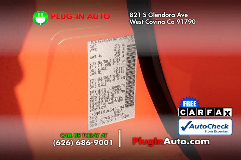 2025 Nissan Frontier PRO-X