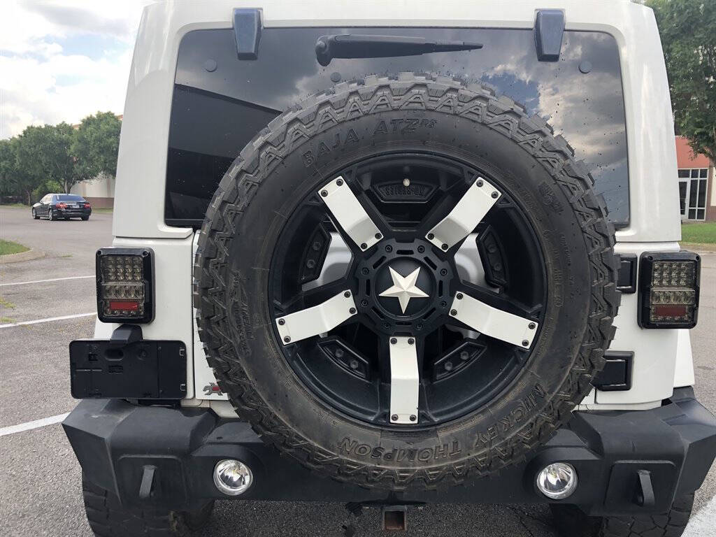 2014 Jeep Wrangler Unlimited for sale at American Customs Llc in Franklin, TN