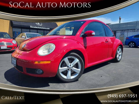 2007 Volkswagen New Beetle for sale at SoCal Auto Motors in Costa Mesa CA