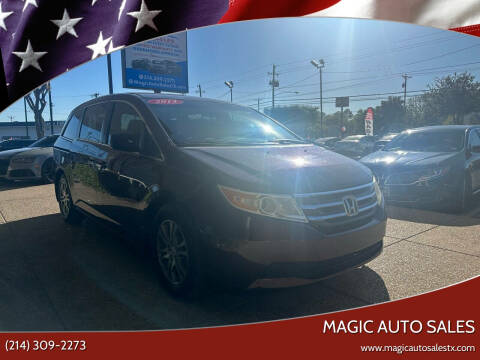 2013 Honda Odyssey for sale at Magic Auto Sales - Cash Cars in Dallas TX