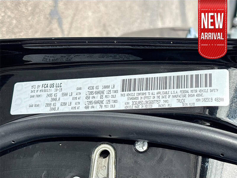 2019 RAM 2500 Big Horn