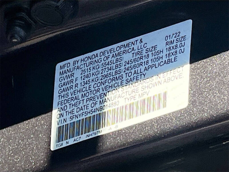 2022 Honda Pilot EX-L