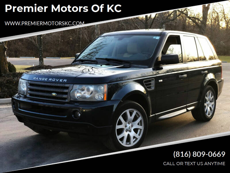 2009 Land Rover Range Rover Sport for sale at Premier Motors of KC in Kansas City MO
