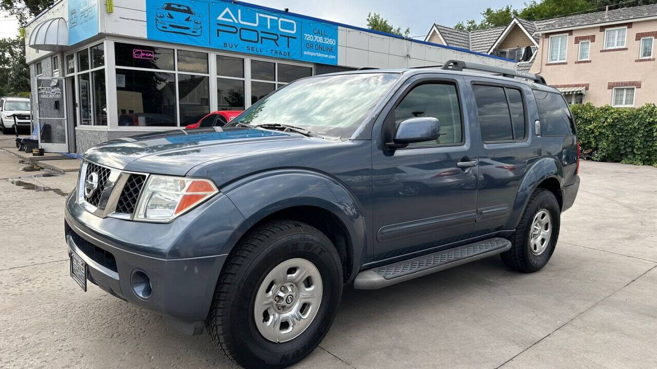 2006 nissan pathfinder blue