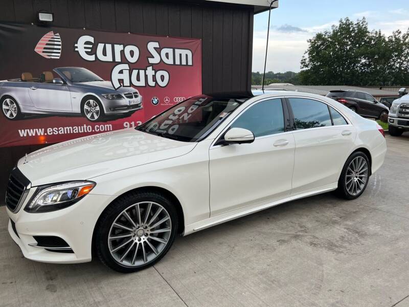 2016 Mercedes-Benz S-Class for sale at Euro Auto in Overland Park KS