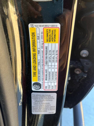 2016 Chevrolet Silverado 2500HD LTZ