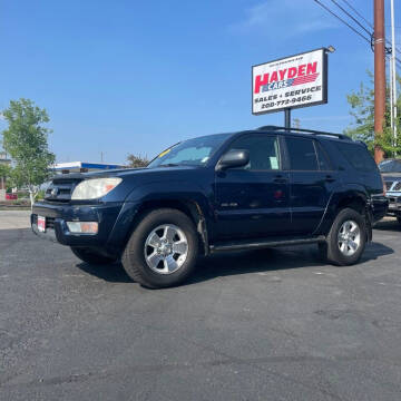 2004 Toyota 4Runner for sale at Hayden Cars in Coeur D Alene ID
