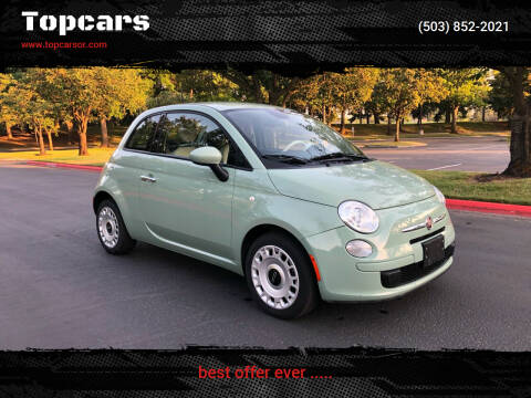 2015 FIAT 500 for sale at Topcars in Wilsonville OR