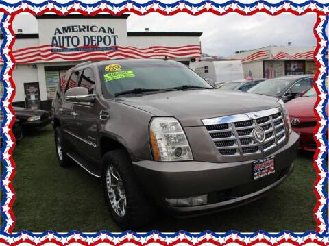 2012 Cadillac Escalade for sale at American Auto Depot in Modesto CA