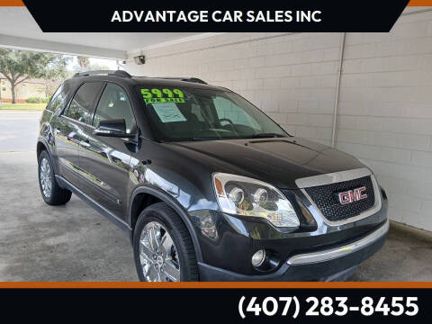2010 GMC Acadia SLT-2