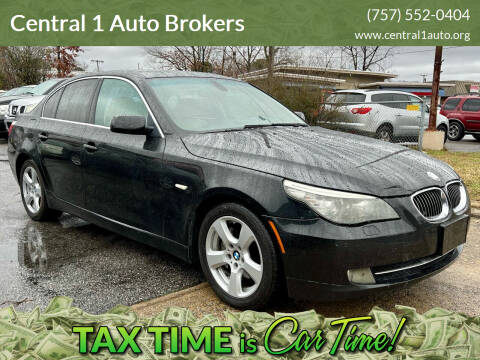 2008 BMW 5 Series for sale at Central 1 Auto Brokers in Virginia Beach VA