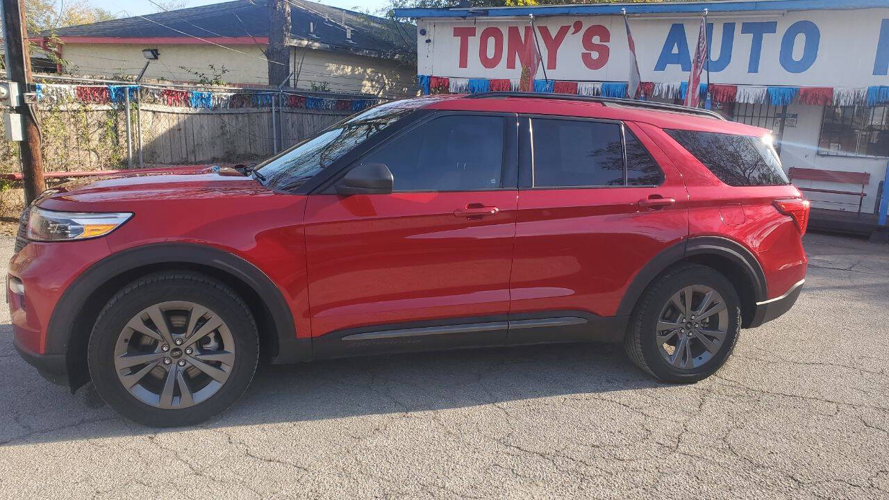 Used Car 2021 Ford Explorer  Xlt 4dr Suv For Sale Under $25,000 In San Antonio, Texas