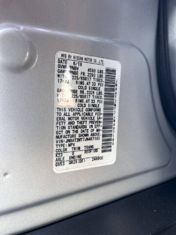 2018 Nissan Rogue SV