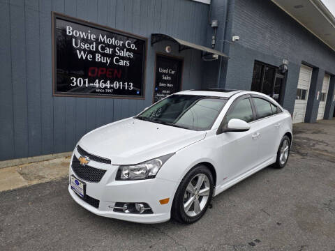 2014 Chevrolet Cruze for sale at Bowie Motor Co in Bowie MD