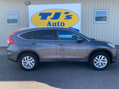 2016 Honda CR-V for sale at TJ's Auto in Wisconsin Rapids WI