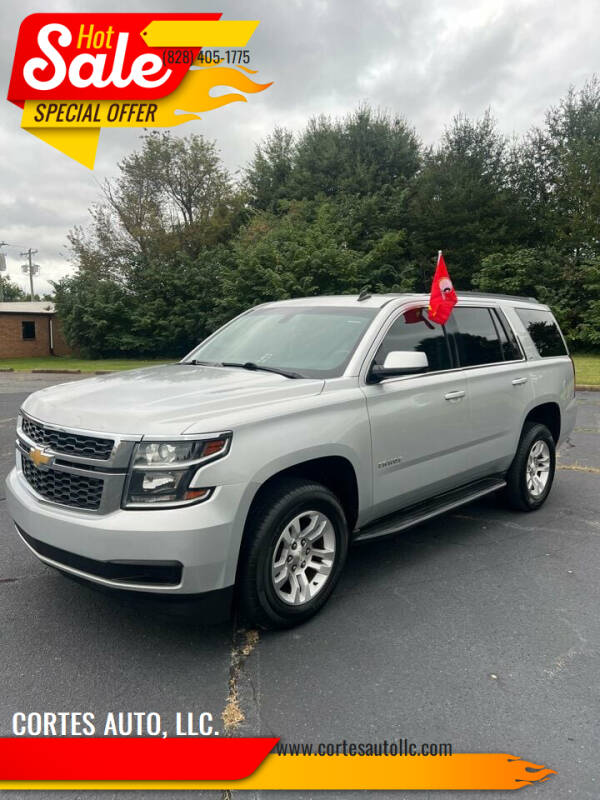 2015 Chevrolet Tahoe for sale at CORTES AUTO, LLC. in Hickory NC