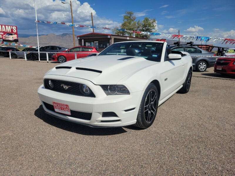 2013 Ford Mustang for sale at Bickham Used Cars in Alamogordo NM