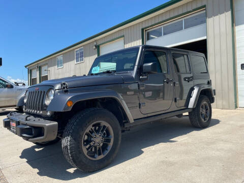 2017 Jeep Wrangler Unlimited for sale at Northern Car Brokers in Belle Fourche SD