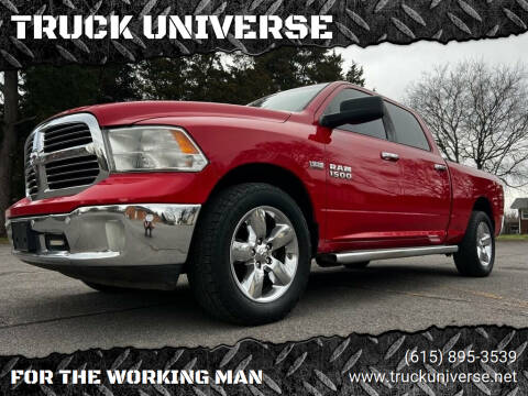 2016 RAM 1500 for sale at TRUCK UNIVERSE in Murfreesboro TN