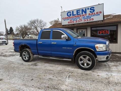 2007 Dodge Ram 1500 for sale at Glen's Auto Sales in Watertown SD