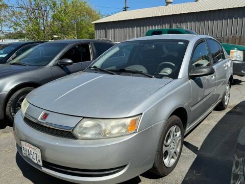 2003 Saturn Ion for sale at River City Auto Sales Inc in West Sacramento CA