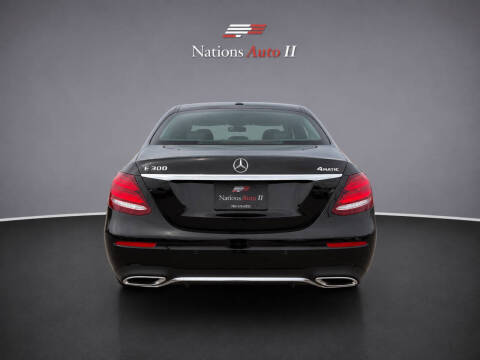 2018 Mercedes-Benz E-Class E 300 4MATIC
