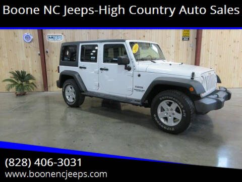 2011 Jeep Wrangler Unlimited for sale at Boone NC Jeeps-High Country Auto Sales in Boone NC