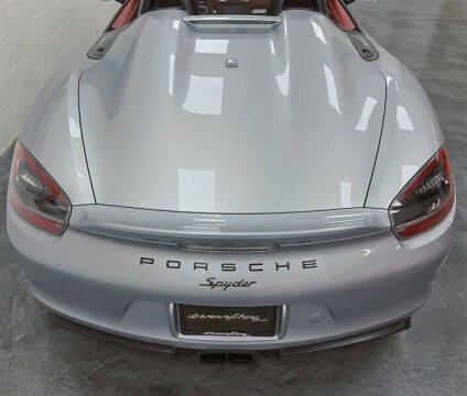 2016 Porsche Boxster Spyder