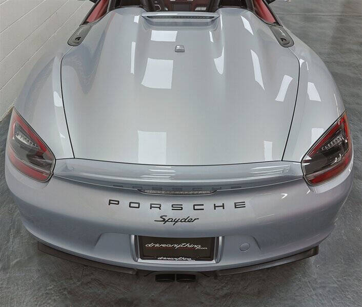 2016 Porsche Boxster Spyder
