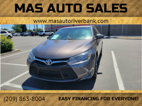 2017 Toyota Camry for sale at MAS AUTO SALES in Riverbank CA