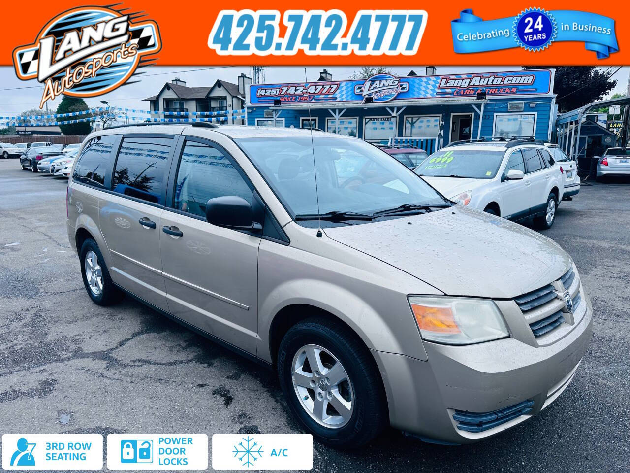 2008 Dodge Grand Caravan for sale at Lang Autosports in Lynnwood, WA