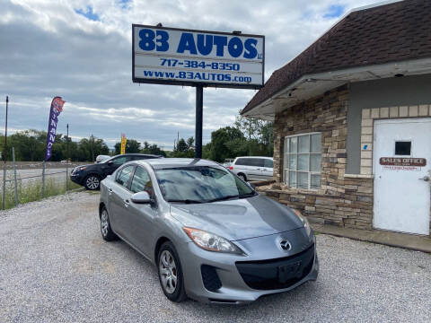 2013 Mazda MAZDA3 for sale at 83 Autos LLC in York PA