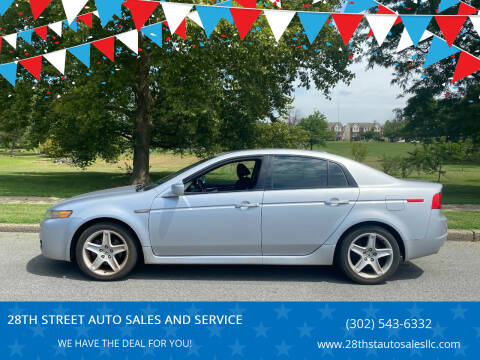 2005 Acura TL for sale at 28th St Auto Sales & Service in Wilmington DE