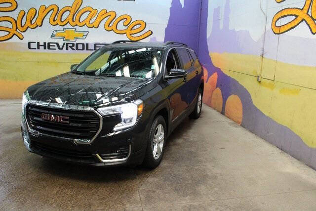 Used 2022 GMC Terrain SLE with VIN 3GKALTEV4NL102787 for sale in Grand Ledge, MI