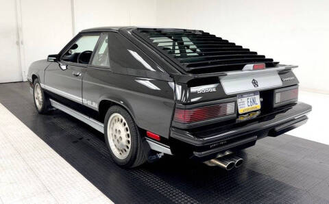 1986 Dodge Charger Shelby Turbo