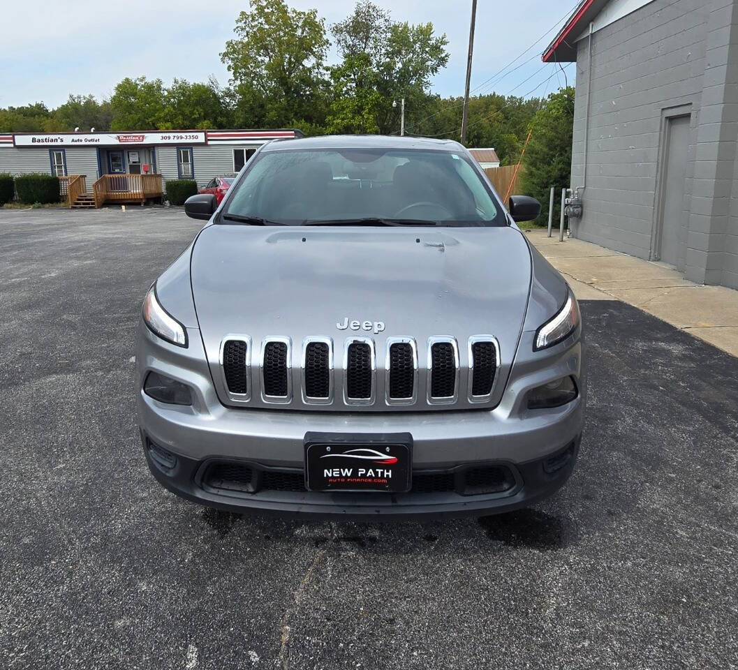 2016 Jeep Cherokee for sale at Bastian s Auto Outlet in Coal Valley, IL