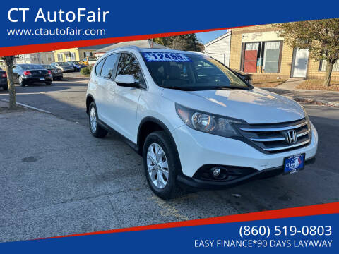 2012 Honda CR-V for sale at CT AutoFair in West Hartford CT