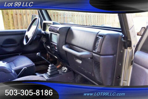 2001 Jeep Wrangler Sport