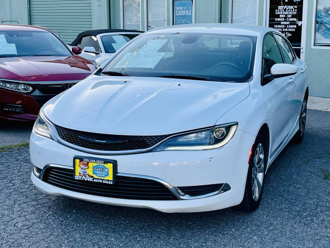 2015 Chrysler 200 for sale at STARK AUTO SALES INC in Modesto, CA