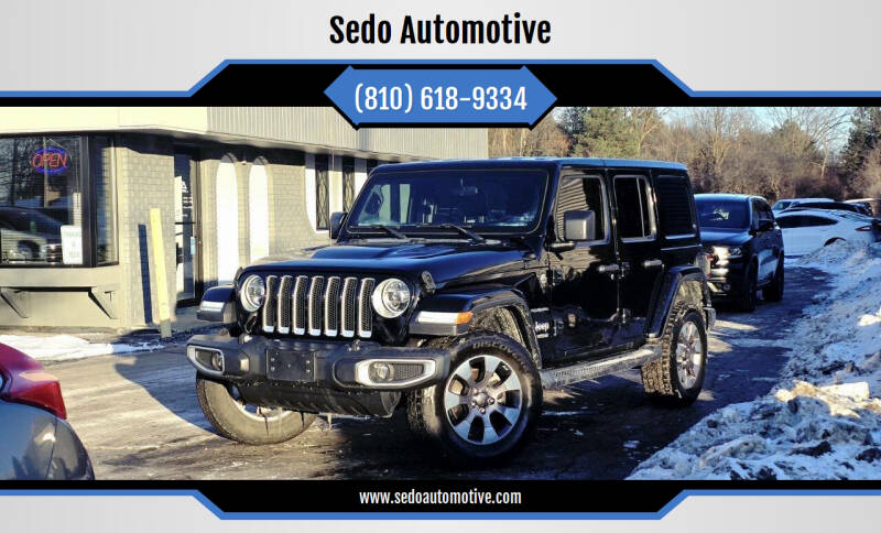 2019 Jeep Wrangler Unlimited for sale at Sedo Automotive in Davison MI