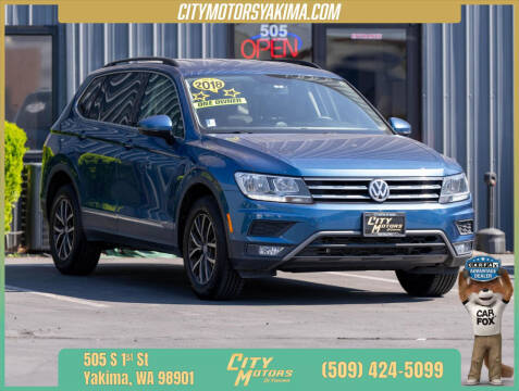 2018 Volkswagen Tiguan for sale at City Motors of Yakima in Yakima WA