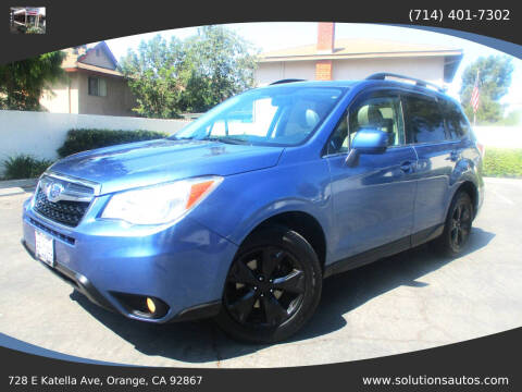 2015 Subaru Forester 2.5i Limited