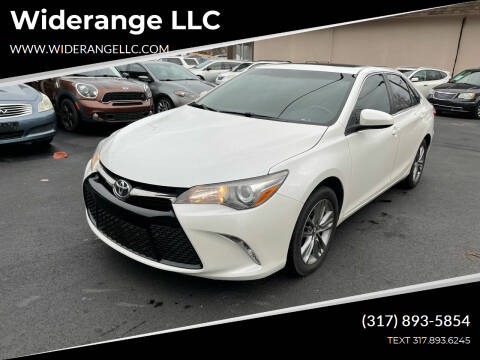2017 Toyota Camry for sale at Widerange LLC in Greenwood IN