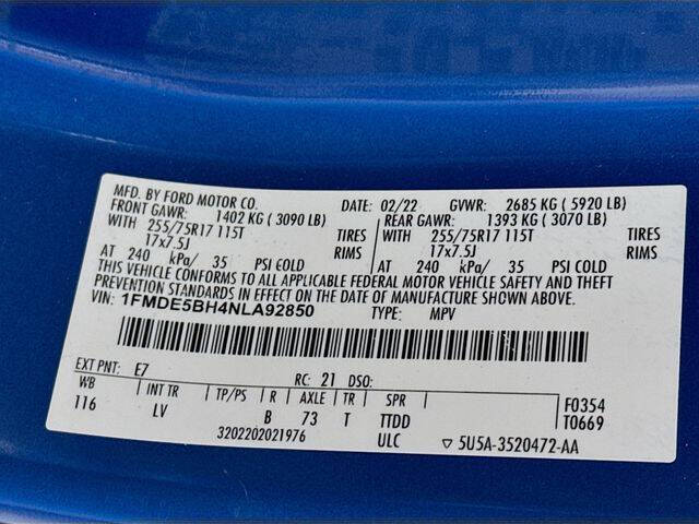 2022 Ford Bronco Big Bend